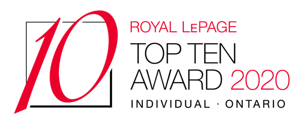 Royal LePage Top Ten Award 2020 — Individual, Ontario